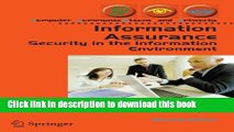 Read Information Assurance: Security in the Information Environment (Computer Communications and