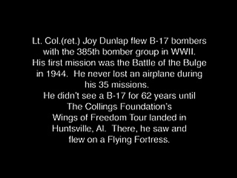 B-17  Pilot Flies Again