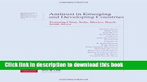 [PDF]  Antitrust in Emerging and Developing Countries  [Read] Full Ebook