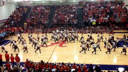 AHS Patriettes Pep Rally "I'm Out" 9/19/14