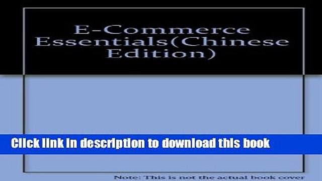 Read E-Commerce Essentials Ebook Free