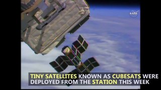 17 CubeSats Deployed for Research This Week