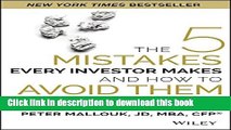 Read The 5 Mistakes Every Investor Makes and How to Avoid Them: Getting Investing Right  Ebook