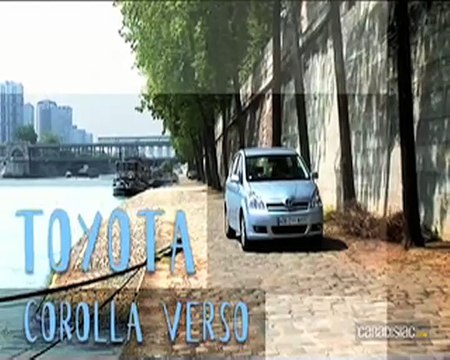 Toyota Corolla Verso : le Scénic japonais