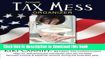 Read Books Annual Tax Mess Organizer For Nail Techs, Manicurists   Salon Owners: Help for