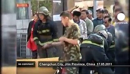 check the girl doing