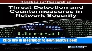 Read Handbook of Research on Threat Detection and Countermeasures in Network Security Ebook Free