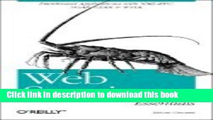 Read Web Services Essentials Distributed Applications With Xml-Rpc, Soap, Uddi   Wsdc (Paperback,
