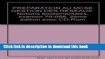 Read Gestions reseaux notions fond. mcse   2e Ã©dition Ebook Free