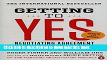 Read Books Getting to Yes: Negotiating Agreement Without Giving In ebook textbooks