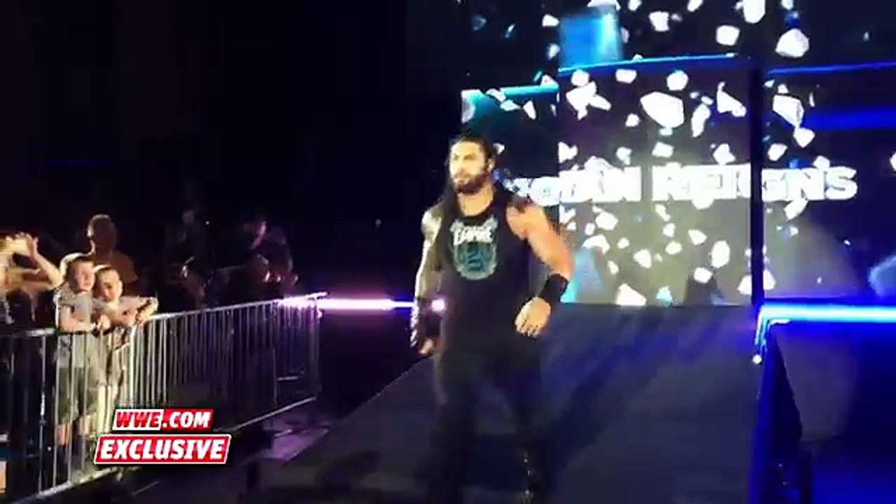 Roman Reigns makes a surprise return at a WWE Live Event- July 22, 2016
