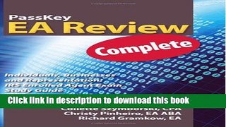 Download Books PassKey EA Review, Complete: Individuals, Businesses and Representation: IRS