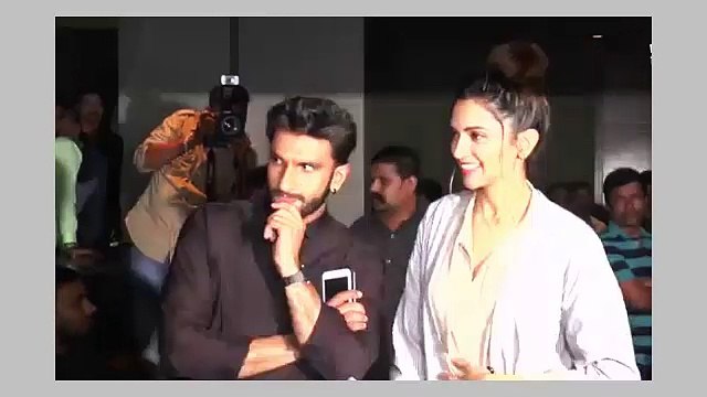 Deepika Padukone Kissing Ranveer Singh|Deepika Padukone KISSED Ranveer Singh | Madaari Screening