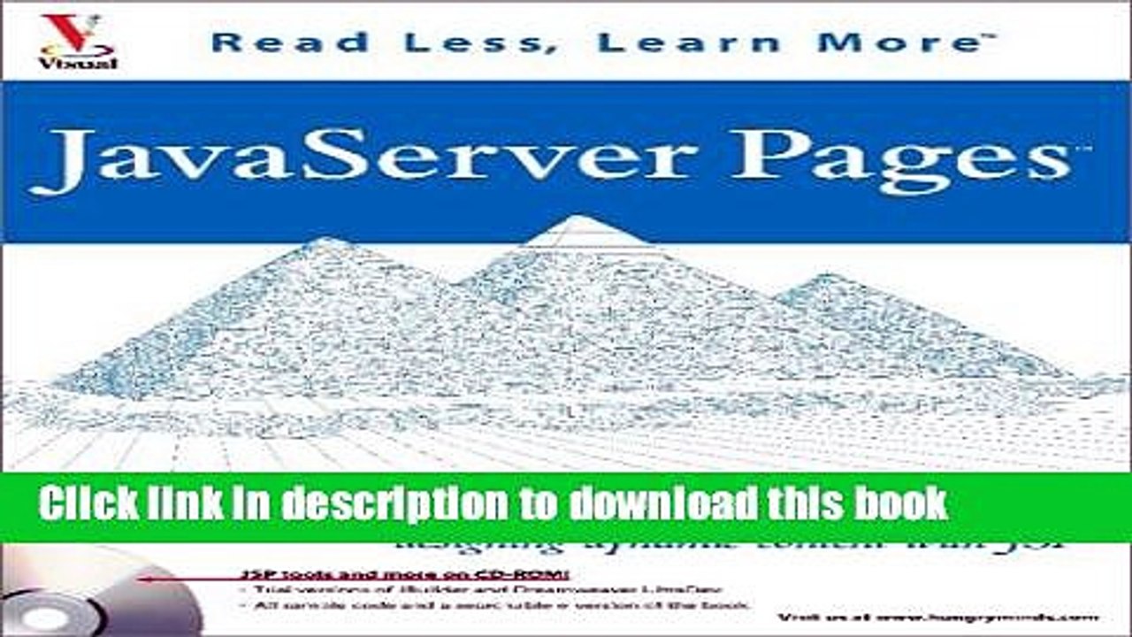 Download JavaServer Pages: Your visual blueprint for designing dynamic content with JSP (Visual