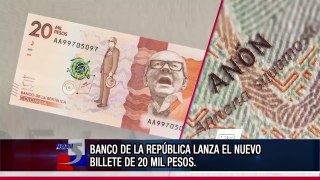Nuevo Billete de 20 Mil pesos