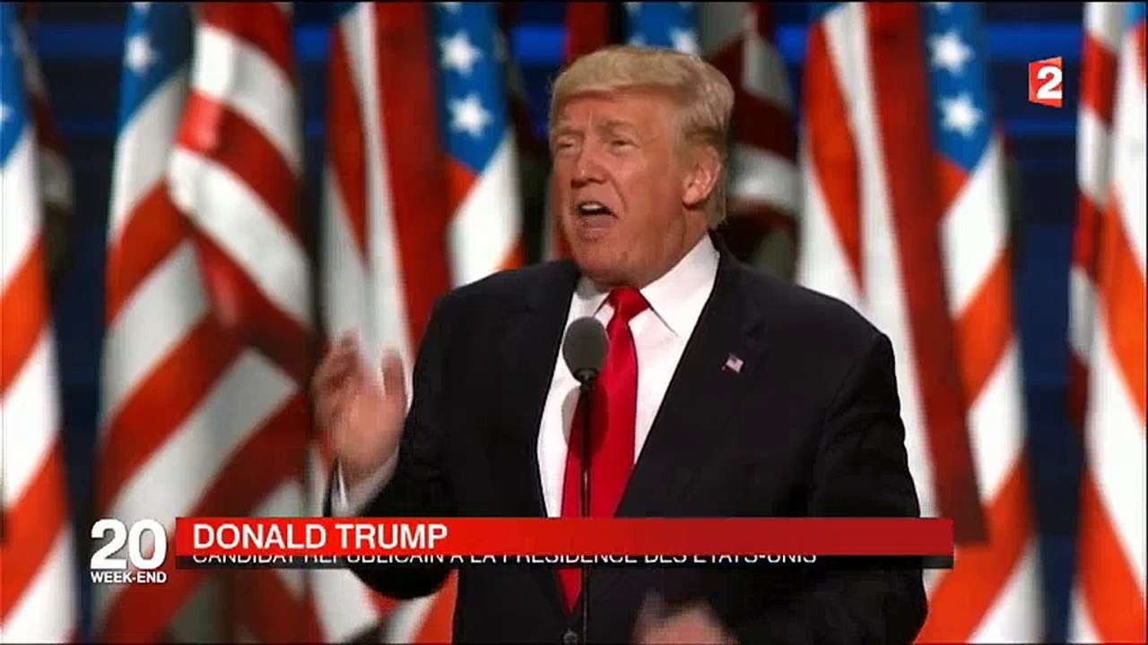 Donald Trump attribue la responsabilité de toutes les violences aux Etats-Unis à... Hillary Clinton ! Regardez