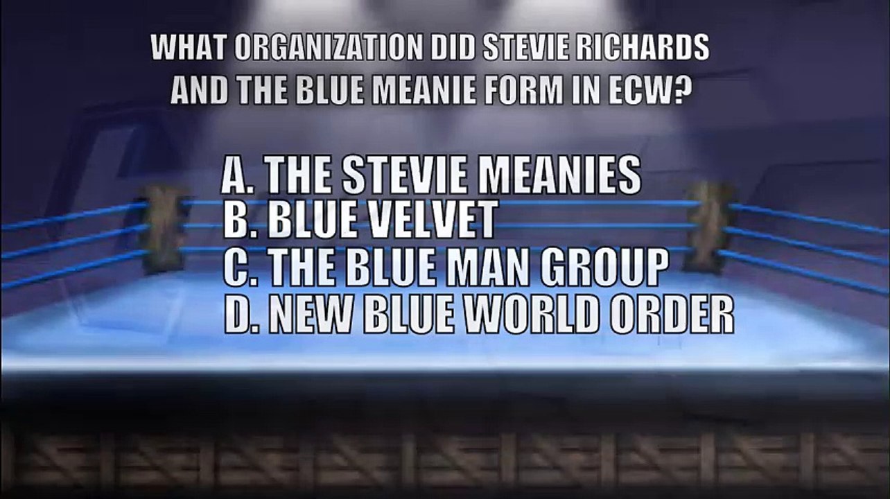 ECW IMPACT Trivia Question 1