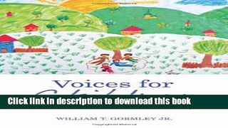 Read Voices for Children: Rhetoric and Public Policy  PDF Free