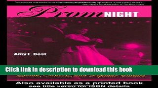 Read Prom Night: Youth, Schools and Popular Culture  Ebook Free