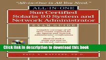 [PDF]  Sun Certified Solaris(tm) 9 System and Network Administrator All-in-One Exam Guide  [Read]