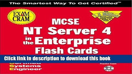 Read McSe Nt Server 4 in the Enterprise Flash Cards: Flash Cards and Cd-Rom Ebook Free