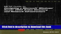 [PDF]  70-297: MCSE Guide to Designing a Microsoft Windows Server 2003 Active Directory and