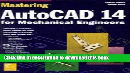 Download Mastering Autocad 14 for Mechanical Engineers  PDF Online