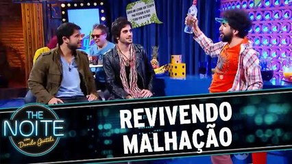 Duda Nagle, Murilo Couto e Fiuk revivem `Malhação`
