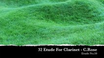 32 Etudes For Clarinet - C. Rose (Etude No. 10)