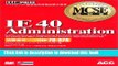 Read IE4.0 Administration-Implementing and Supporting Microsoft Internet Explorer 4.0 by Using the