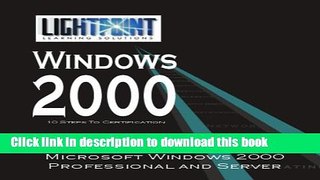 Read Implementing Microsoft Windows 2000 Professional and Server Ebook Free
