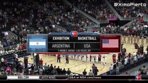 USA vs Argentina - Full Game Highlights  July 22, 2016  Exihibition  2016 USA Basketball Showcase