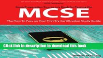 Read MCSE 70: 290, 291, 293 and 294 Exams Certification Exam Preparation Course in a Book for