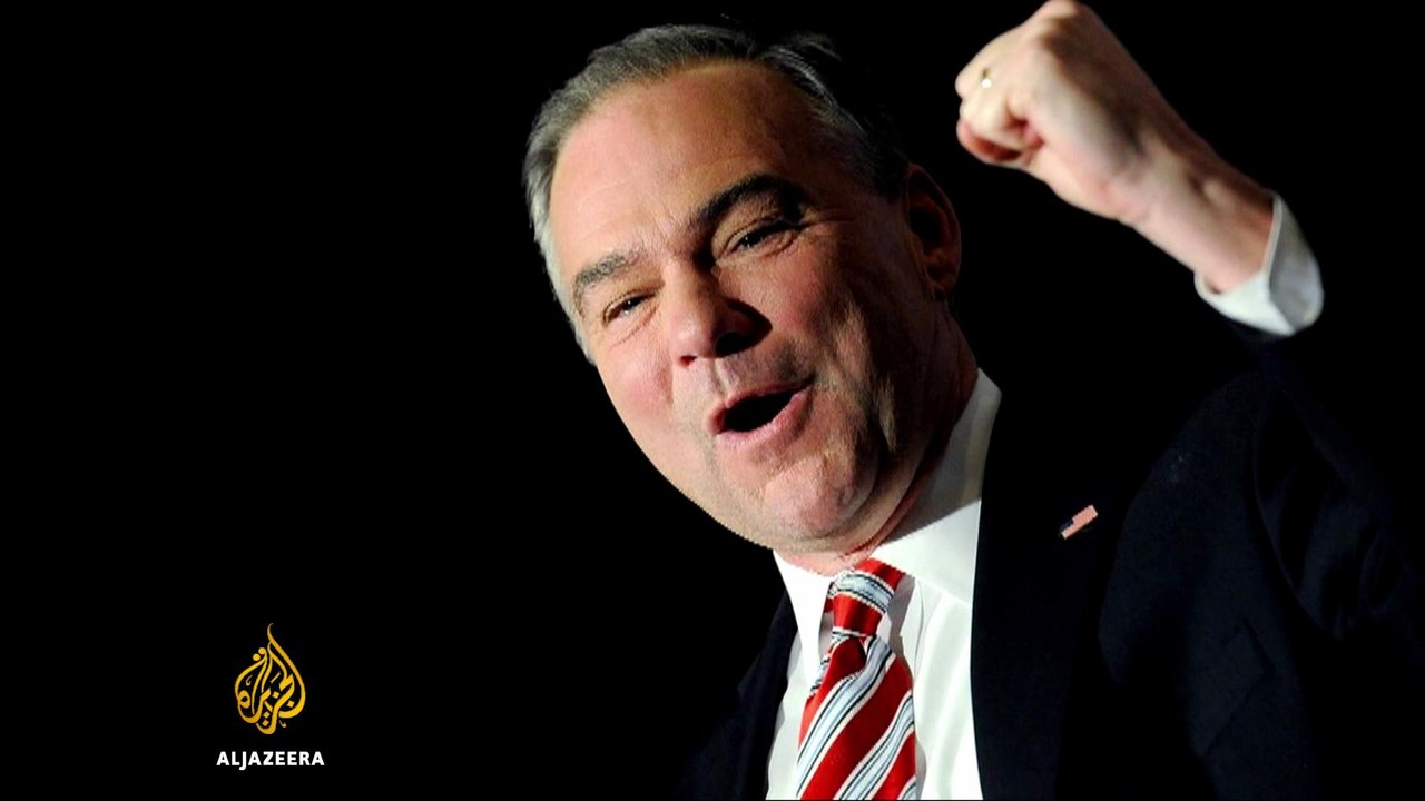 Hillary Clinton picks Senator Tim Kaine as running mate