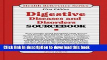 Read Books Digestive Diseases And Disorders Sourcebook: Basic Consumer Health Information...