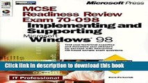 Read Microsoft MCSE Readiness Review: Exam 70-098, Implementing and Supporting Microsoft Windows