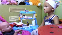 Кукла Беби Борн на приеме у врача. Доктор Ярослава лечит Куклу. Видео для детей - Baby Born Doll