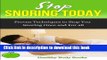 Read Books Stop Snoring Today: Practical techniques to stop you snoring once and for all! E-Book