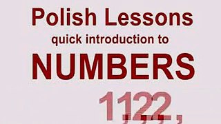 Aprendiendo Polaco-Numeros 1-10