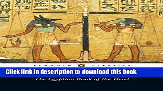 [PDF]  The Egyptian Book of the Dead  [Download] Online