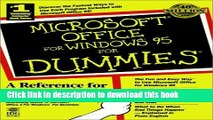 Download Microsoft Office for Windows 95 for Dummies Ebook Online