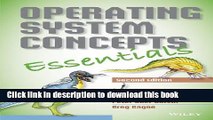 Read Operating System Concepts Essentials, 2nd Edition Ebook Free