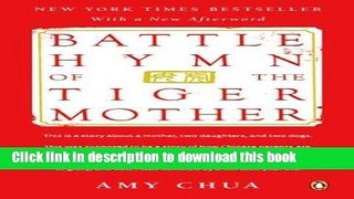 Read Battle Hymn of the Tiger Mother Ebook Free