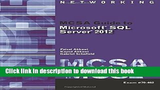 Read MCSA Guide to Microsoft SQL Server 2012 (Exam 70-462) Ebook Free