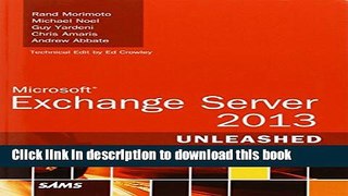 Download Microsoft Exchange Server 2013 Unleashed PDF Free