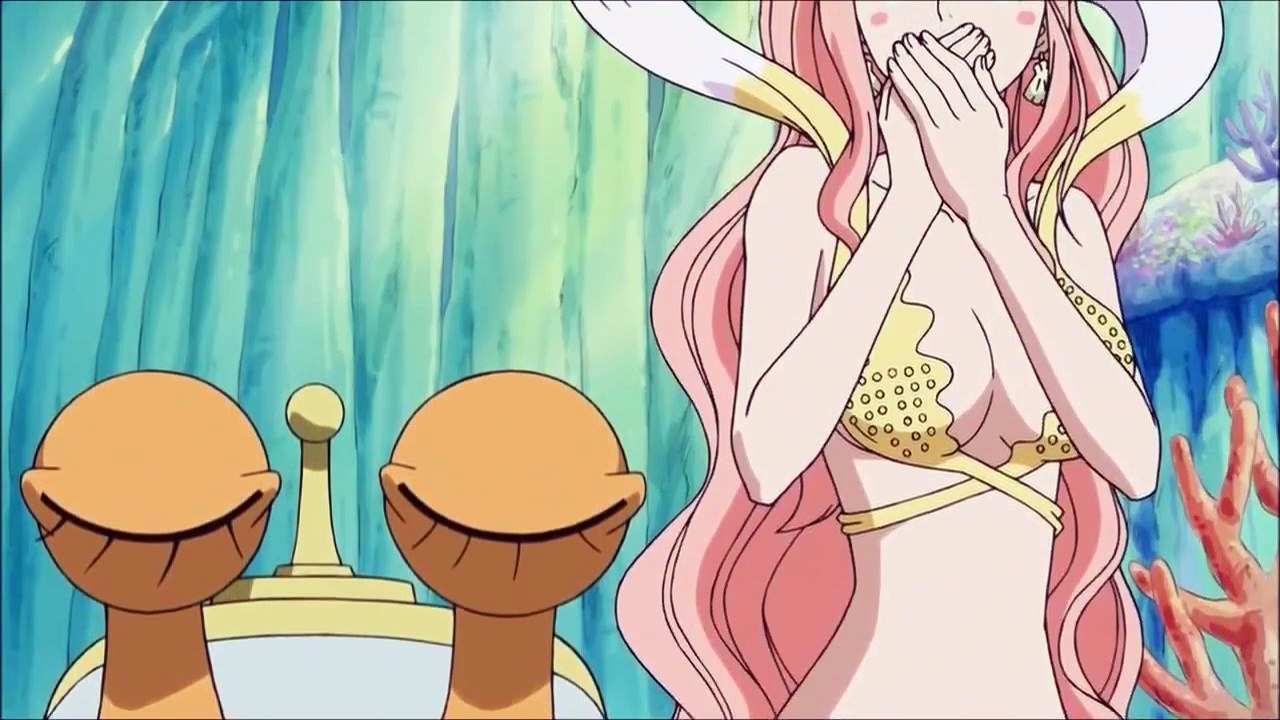 Luffy's reaction to his 400 million bounty (funny Fishman Island scene)