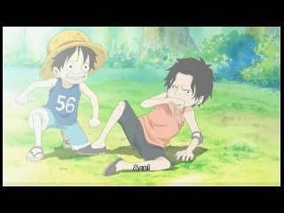 One Piece ACE & LUFFY vs Garp.avi