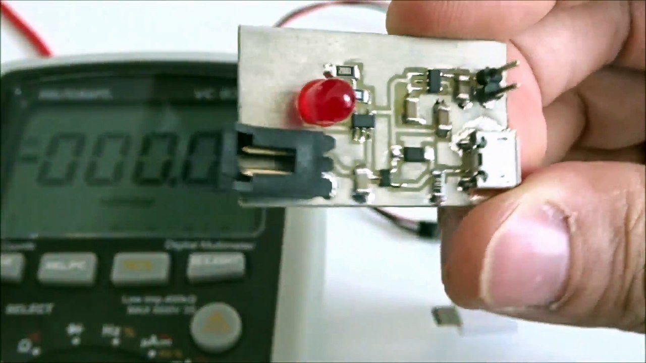 Chargeur USB-MCP73831