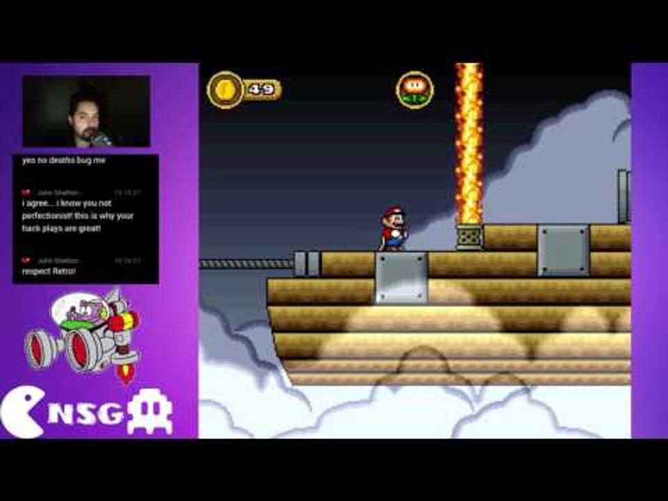 NSG LIVE: Super Mario Land 3: Tatanga's Return (SMW Hack) - Part 8