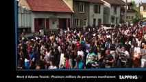 Mort d'Adama Traoré  : Plusieurs milliers de personnes manifestent à Beamont-sur-Oise (Vidéo)